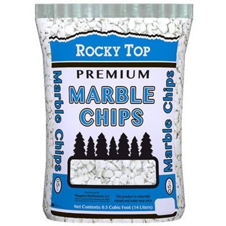 WAUPACA NORTHWOODS .5Cuft Wht Marble Chips WRT00003